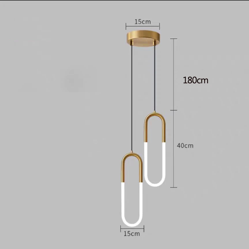 Modern U Bar Light