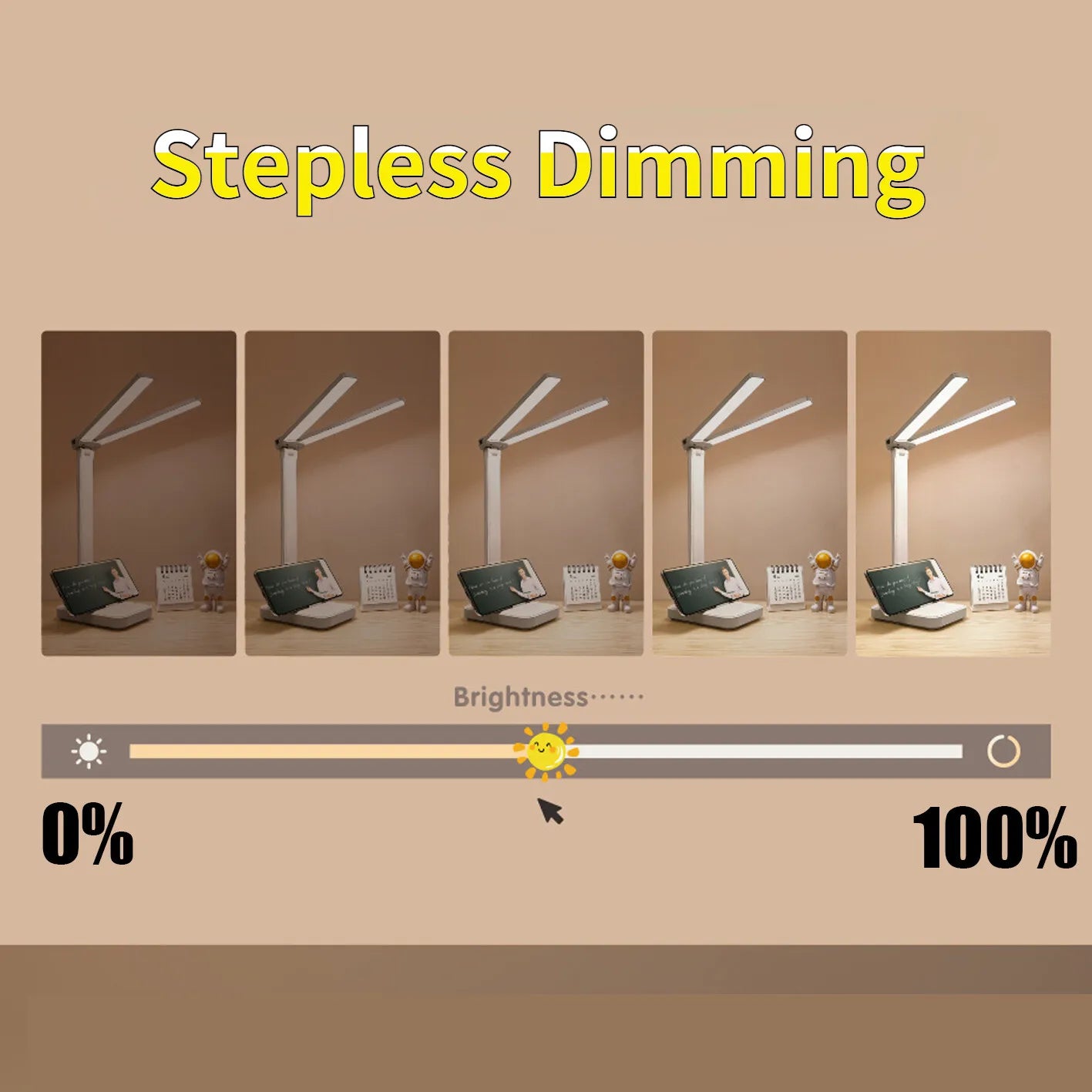 3-Level Dimmable Desk Light