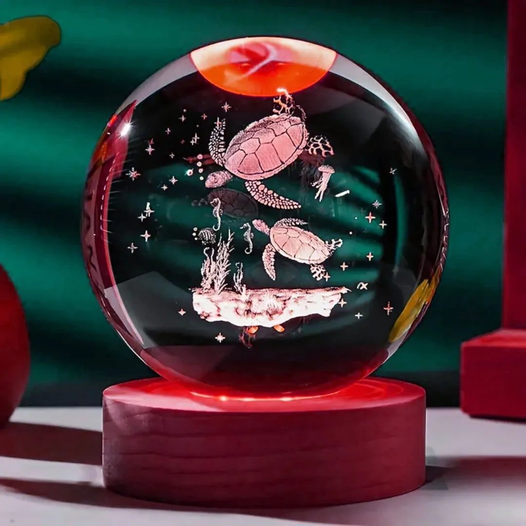 Schildkröten-Leuchtkugellampe