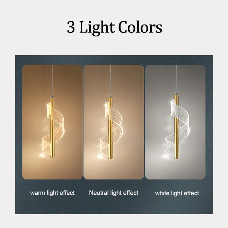Simple Modern LED Pendant