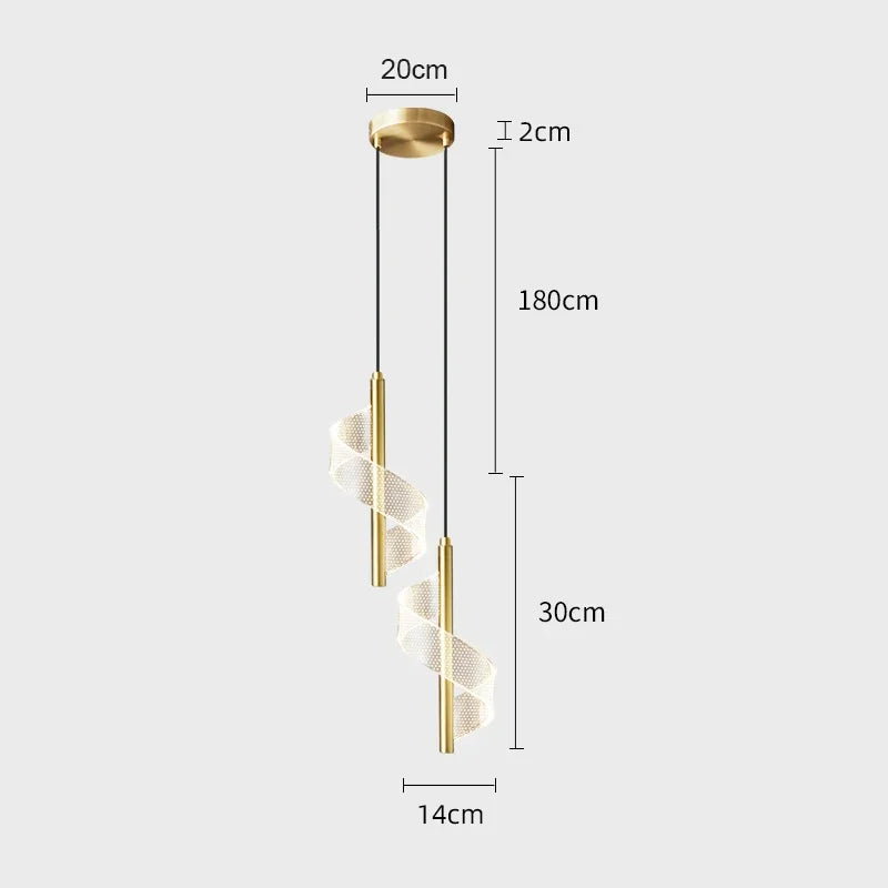 Simple Modern LED Pendant