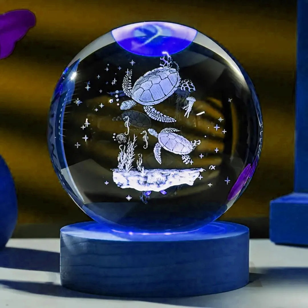 Schildkröten-Leuchtkugellampe