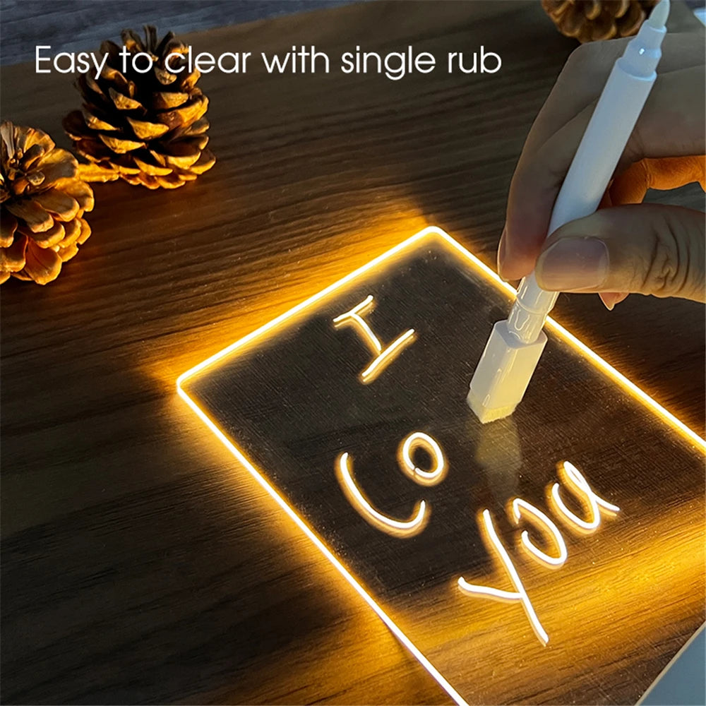 Luminous LED Writing Board