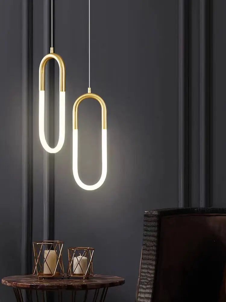 Modern U Bar Light