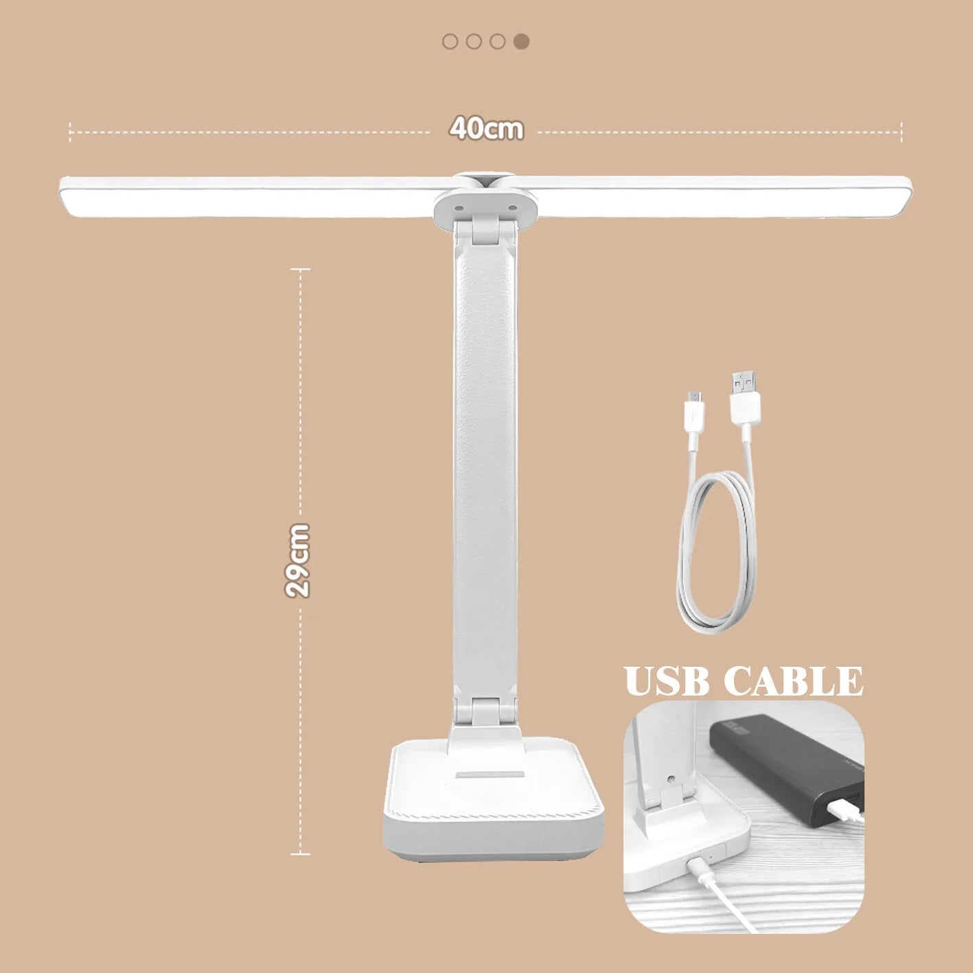 3-Level Dimmable Desk Light